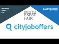 City job offers is attending the barcelonaexpatfair this saturday