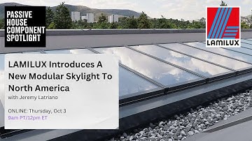 LAMILUX Introduces a new Modular Skylight to America