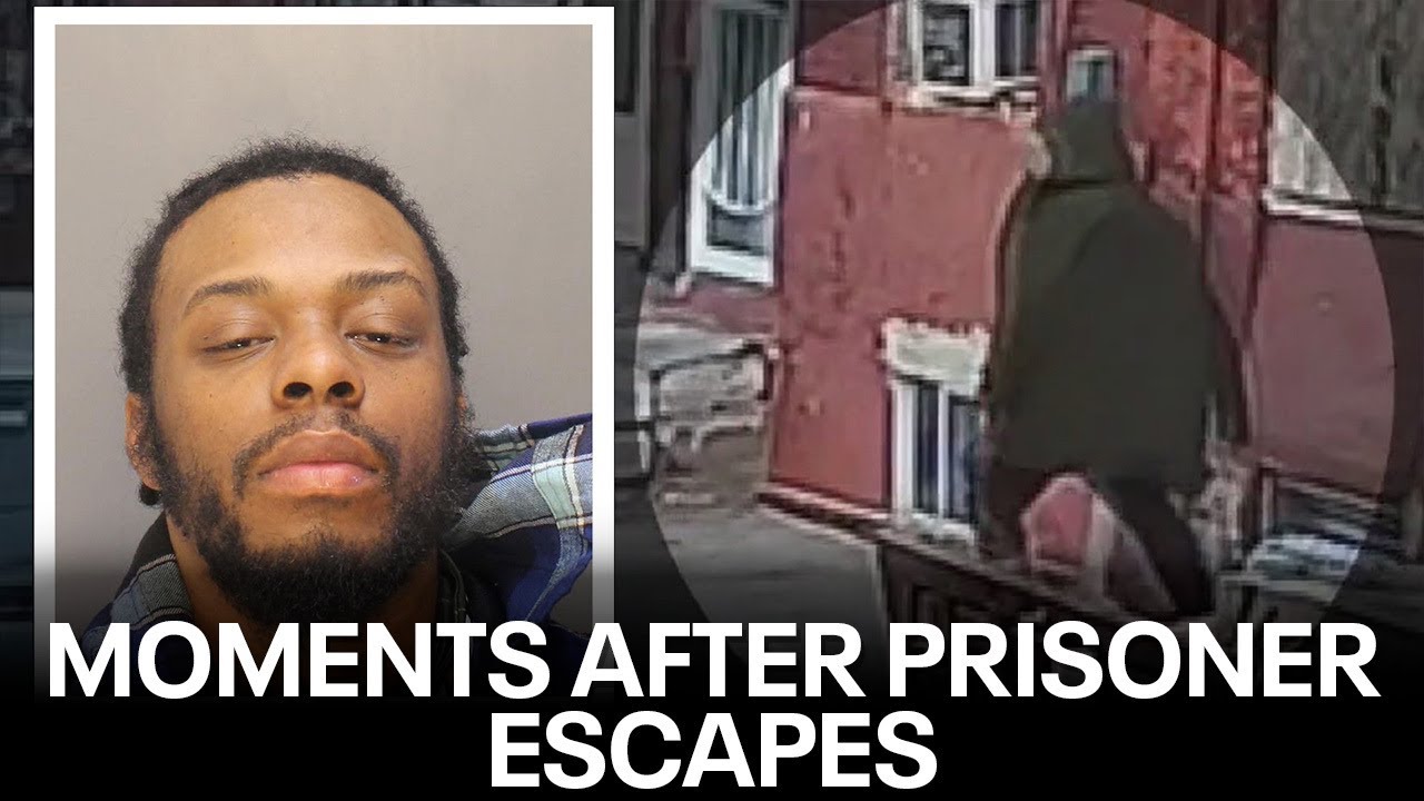 Escaped prisoner spotted entering Honda minutes after escaping police custody