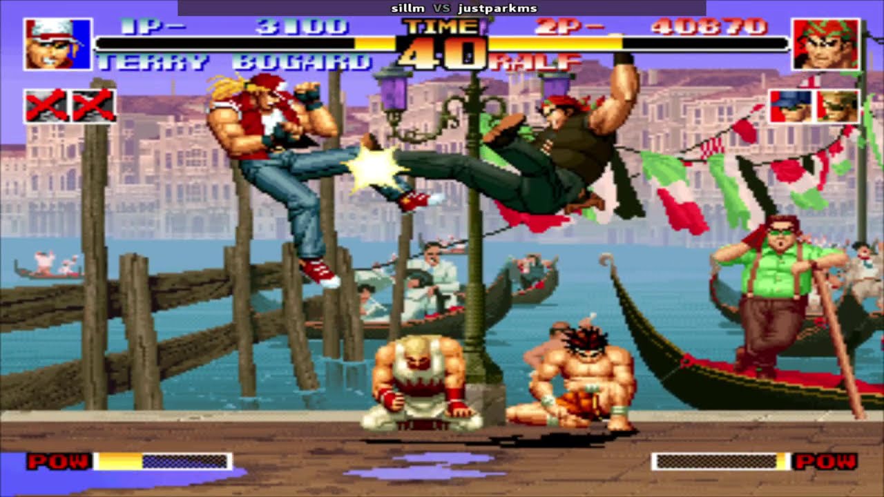 The King of Fighters '94 sillm (KR)  Vs  justparkms (KR) || Play Date 25 Dec 25