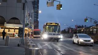MTA Bus #4360 on the Q112 to Jamaica Parsons-Hillside at Archer Av & Parsons Blvd
