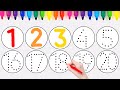 유아영어 숫자놀이 | 1부터 20까지 숫자쓰기 | 아이들을 위한 영어로 숫자세기 Learn to write Numbers