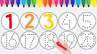 유아영어 숫자놀이 | 1부터 20까지 숫자쓰기 | 아이들을 위한 영어로 숫자세기 Learn to write Numbers