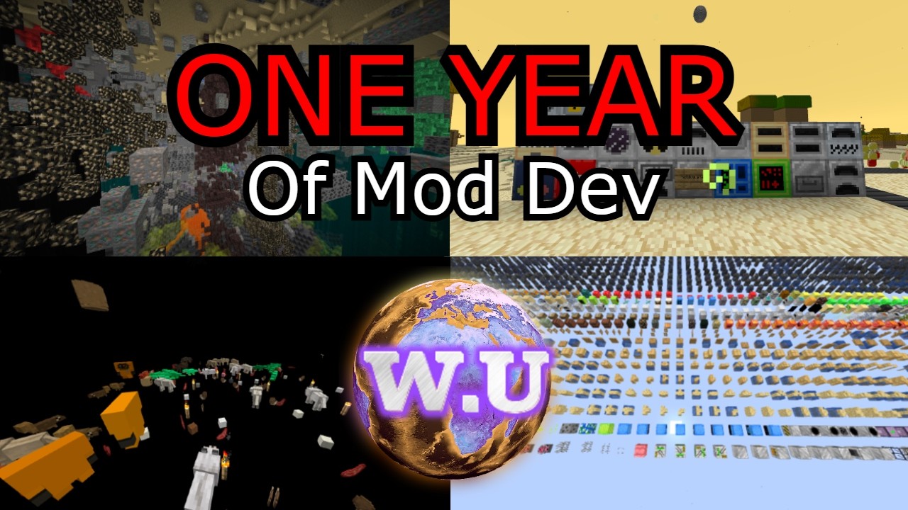 This Is What ONE YEAR Of Minecraft Mod Development Looks Like - YouTube