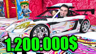 Neuen PORSCHE für 1.200.000 gekauft! (komplett verchromt!) | GTA 5