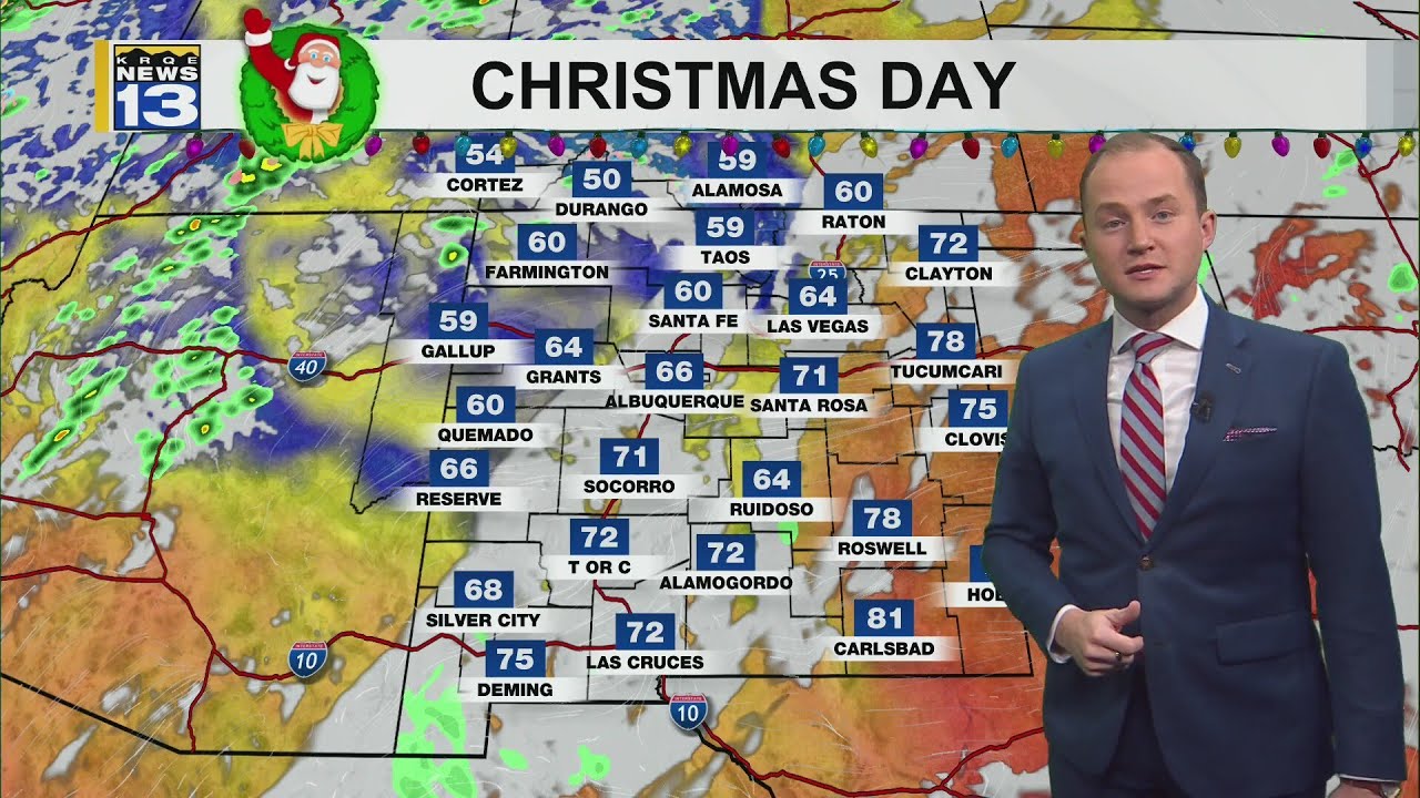 Record warm weather continues Christmas Day - YouTube