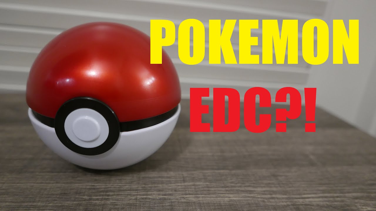 POKEMON EDC? - Every Day Carry with Pokemon... stuff.