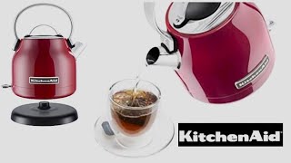 KitchenAid KEK1222 electric kettle has a removable limescale filter »  Gadget Flow