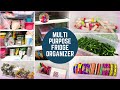 Multi Purpose Fridge Organizer | Fridge Storage Boxes