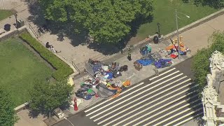 Protest encampment over Israel-Hamas conflict cleared out at Columbia campus