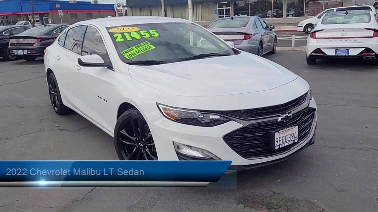 2022 Chevrolet Malibu LT Sedan Merced Chowchilla Atwater Livingston Los