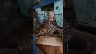 25 দাঁত ⅝" চেইন  স্প্রোকেট কাটিং।। Cutting a 25 tooth ⅝" chain sprocket with a DP cutter.