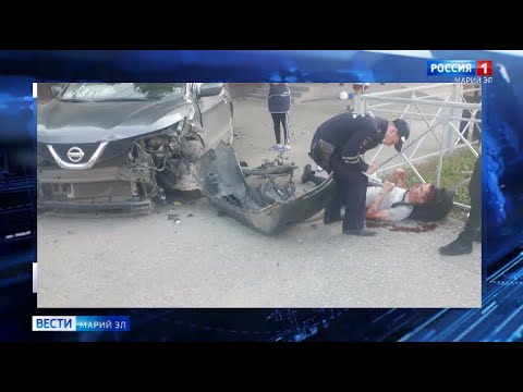 В Йошкар-Оле выяснились подробности ДТП на перекрестке улиц Машиностроителей и Зарубина