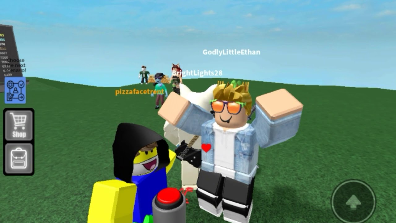 Pressing a normal button | Roblox The Normal Button - YouTube