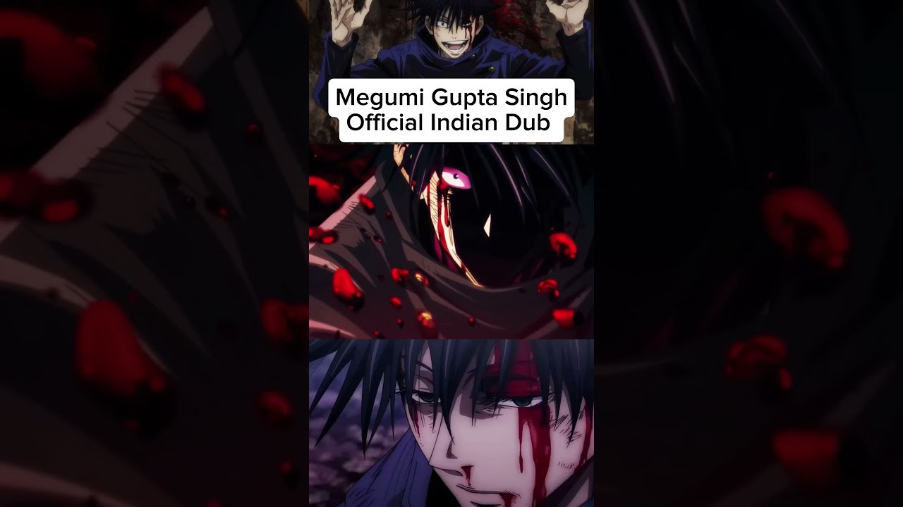 Megumi Domain Expansion Official Indian Dub 