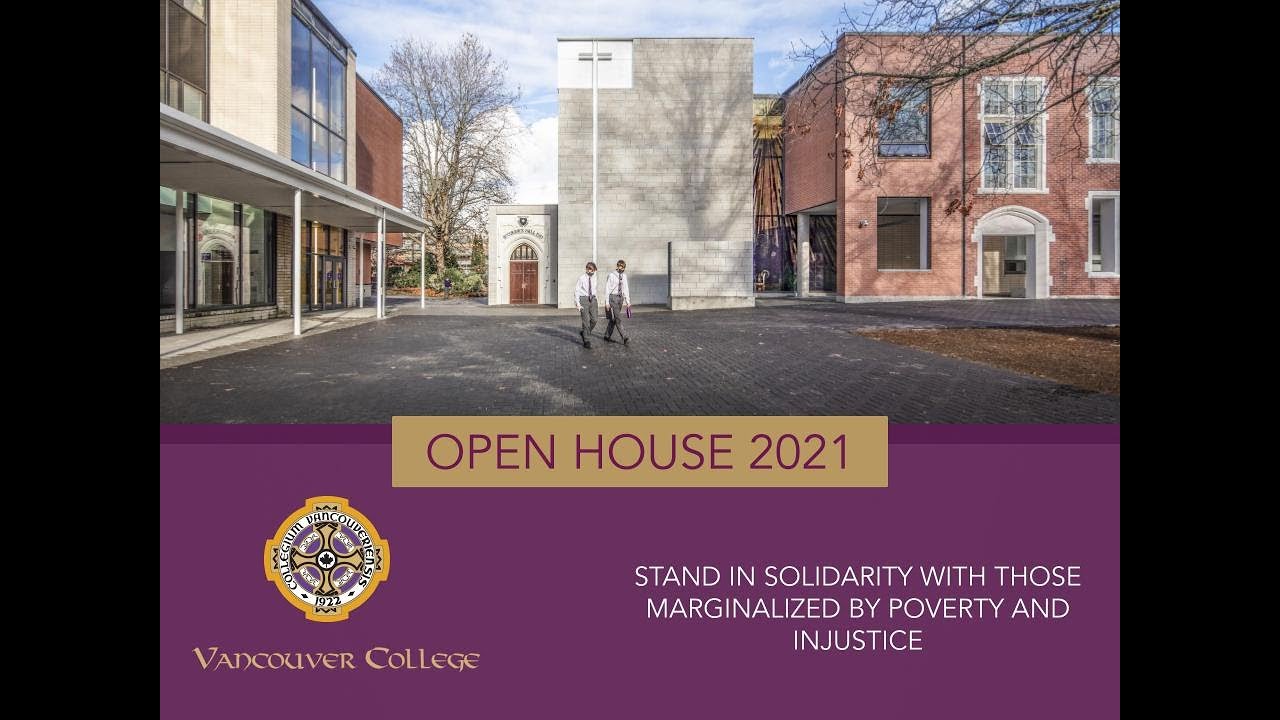 Vancouver College Virtual Open House 2021