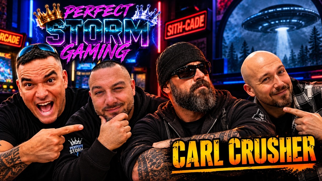 CARL CRUSHER Joins PSG LIVE!! 🛸 UFOs, Mysteries & Gaming! 📱