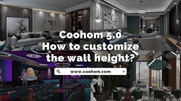 Coohom5.0丨How to customize the wall height?