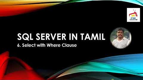 SQL SERVER | PART 6 | SELECT WITH WHERE CLAUSE | SSMS