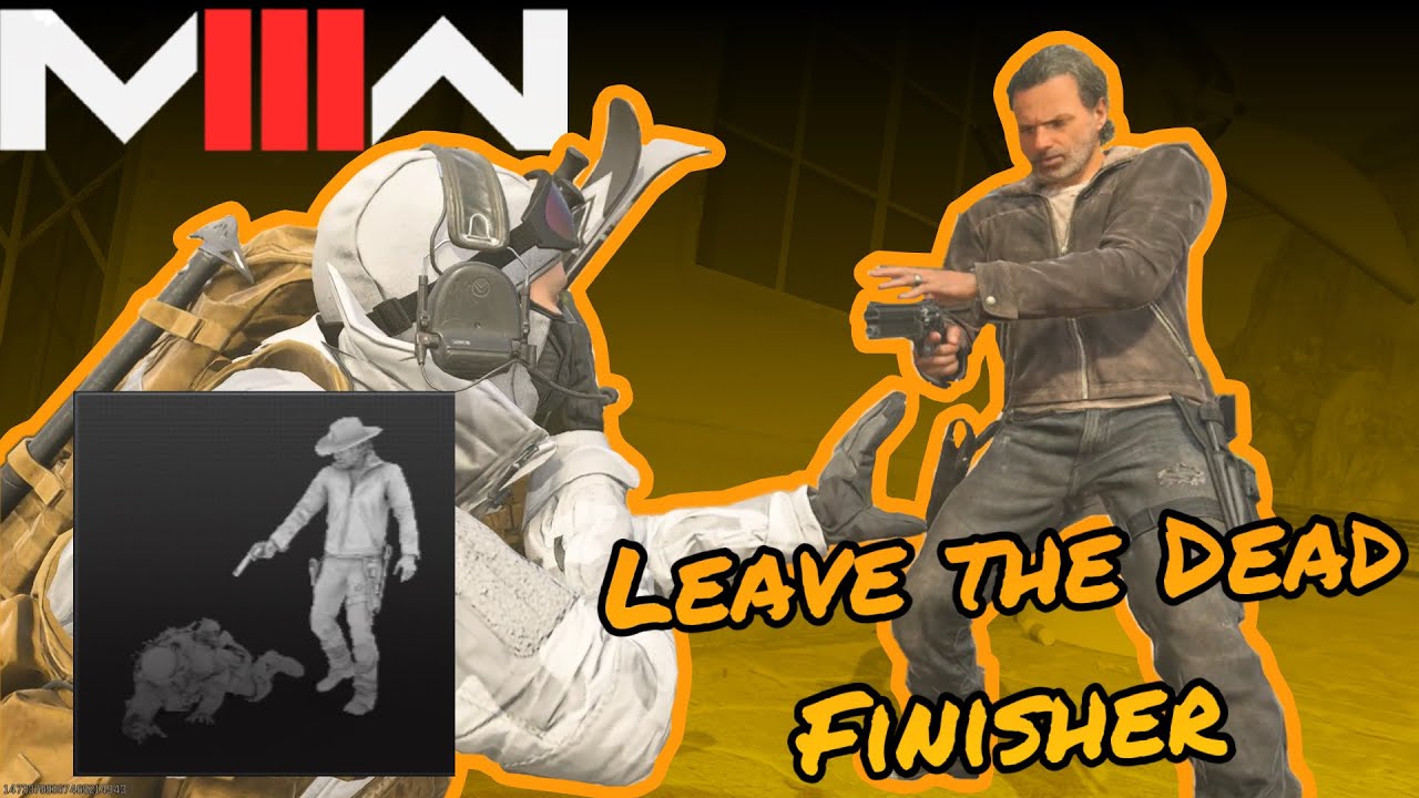 Leave the Dead Finishing Move (SEASON 2 BATTLE PASS TIER 100 EXECUTION) | Modern Warfare 2