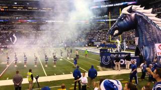2013 Texans @ Colts view from our seats - Section 137 Row 5 Seat 15/16