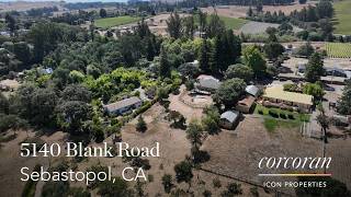 5140 Blank Road ~ Sebastopol Home for Sale