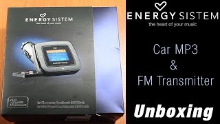Unboxing: Energy System 1100 Dark Iron (Car MP3 and FM Transmitter)