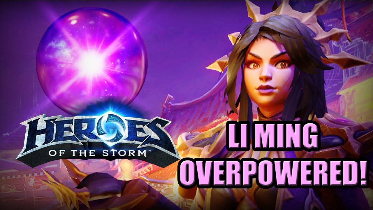 Proof Li Ming Is OP [Heroes Of The Storm] Gameplay Hero League - YouTube