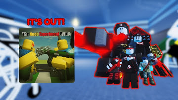 The Noob Experiment Battlefront RELEASE!🎉🥳 (Link in description)