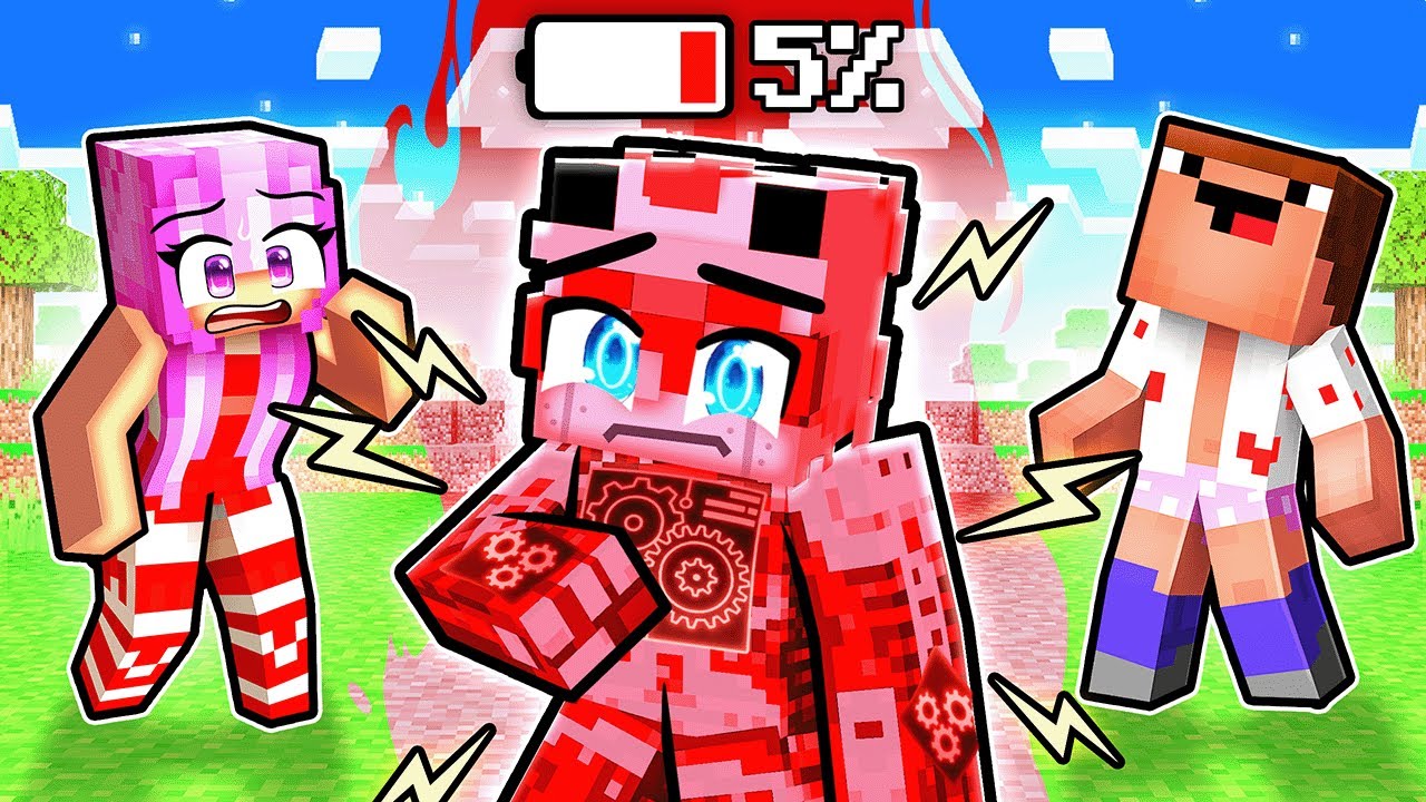 Shado n’a PLUS de BATTERIE sur Minecraft !