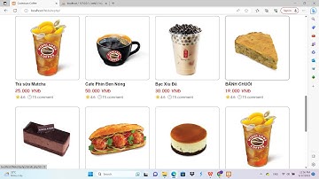 Website PHP thuần cơ bản - quản lý coffee full báo cáo