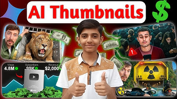 YouTube Thumbnail Kaise Banaye AI Se | How To Create Youtube Thumbnail With Ai Free 