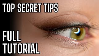 STEP BY STEP PERMANENT SHADED EYELINER, HOW TO PERMANENT MAKE UP  EYELINER FREE TUTORIAL