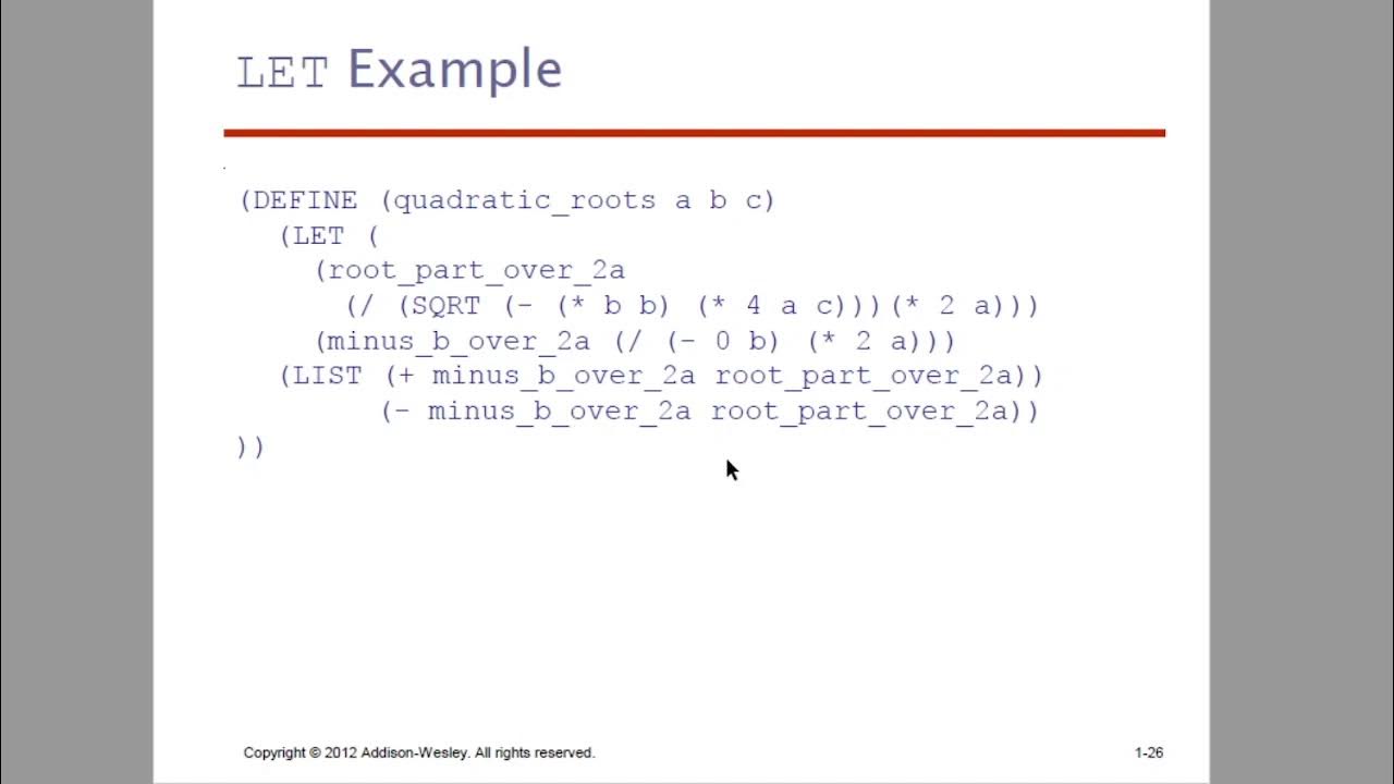 Module 5 - part 2 Functional programming language,comparision of ...
