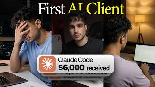 كيفية الحصول على أول عميل لك في مجال الذكاء الاصطناعي مع كلود كود screenshot 2