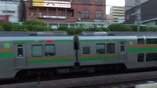 JR湘南新宿ライン 列車走行集 駒込駅付近