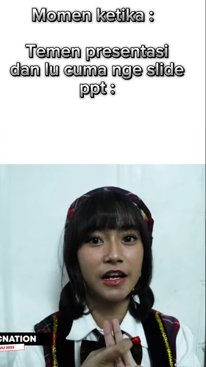 Momen ketika presentasi #freyajkt48 #jkt48newera #florajkt48