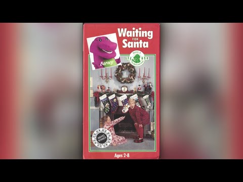 Barney: Waiting for Santa (1990) - 1991 VHS