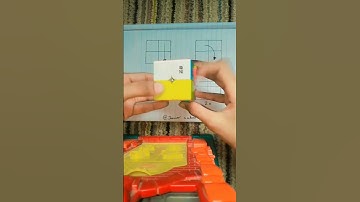 How to make checkerboard pattern in 2x2 cube #shorts#youtubeshorts#2by2