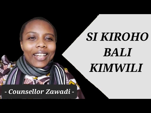 SI KIROHO BALI KIMWILI - Kuna vitu vinaweza hitaji kushugulikiwa kimwili ili kukamilisha kiroho class=