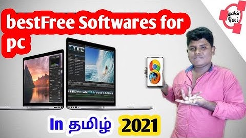 இலவச Laptop / Computer Softwares | Free Alternatives for Paid Software