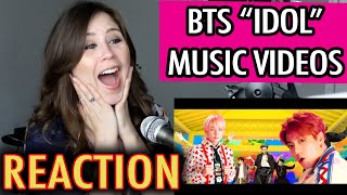 BTS "IDOL" MUSIC VIDEOS | REACTION