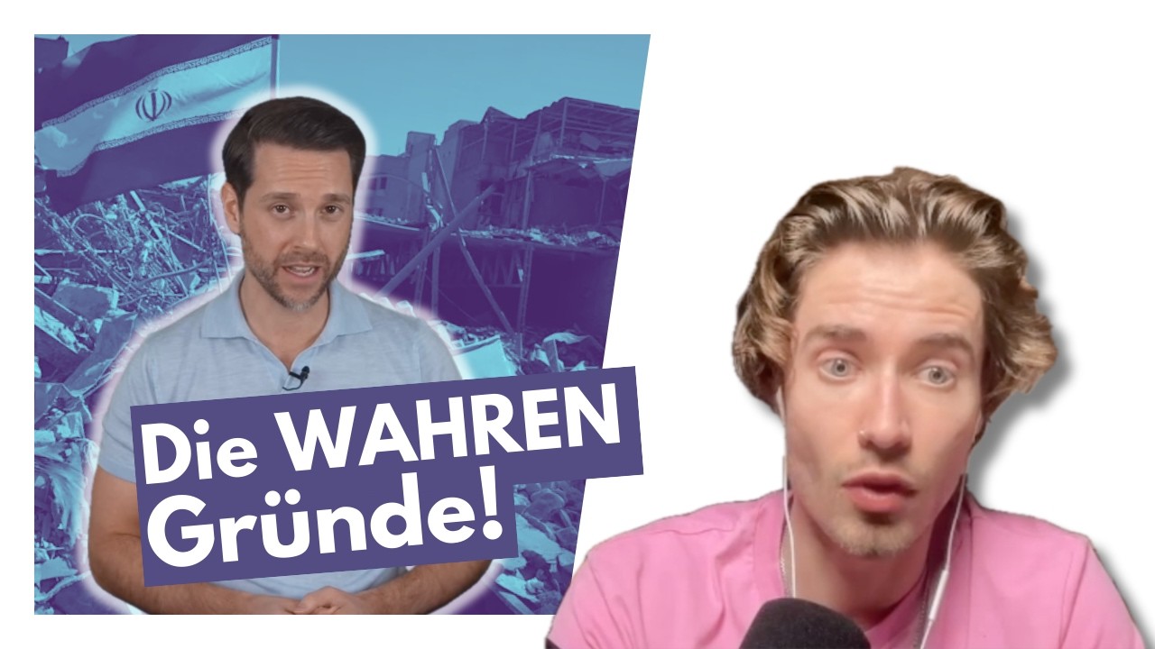 Ist der Angriff auf den IRAN ein Präventivschlag? - Simon David Dressler reagiert auf MrWissen2Go