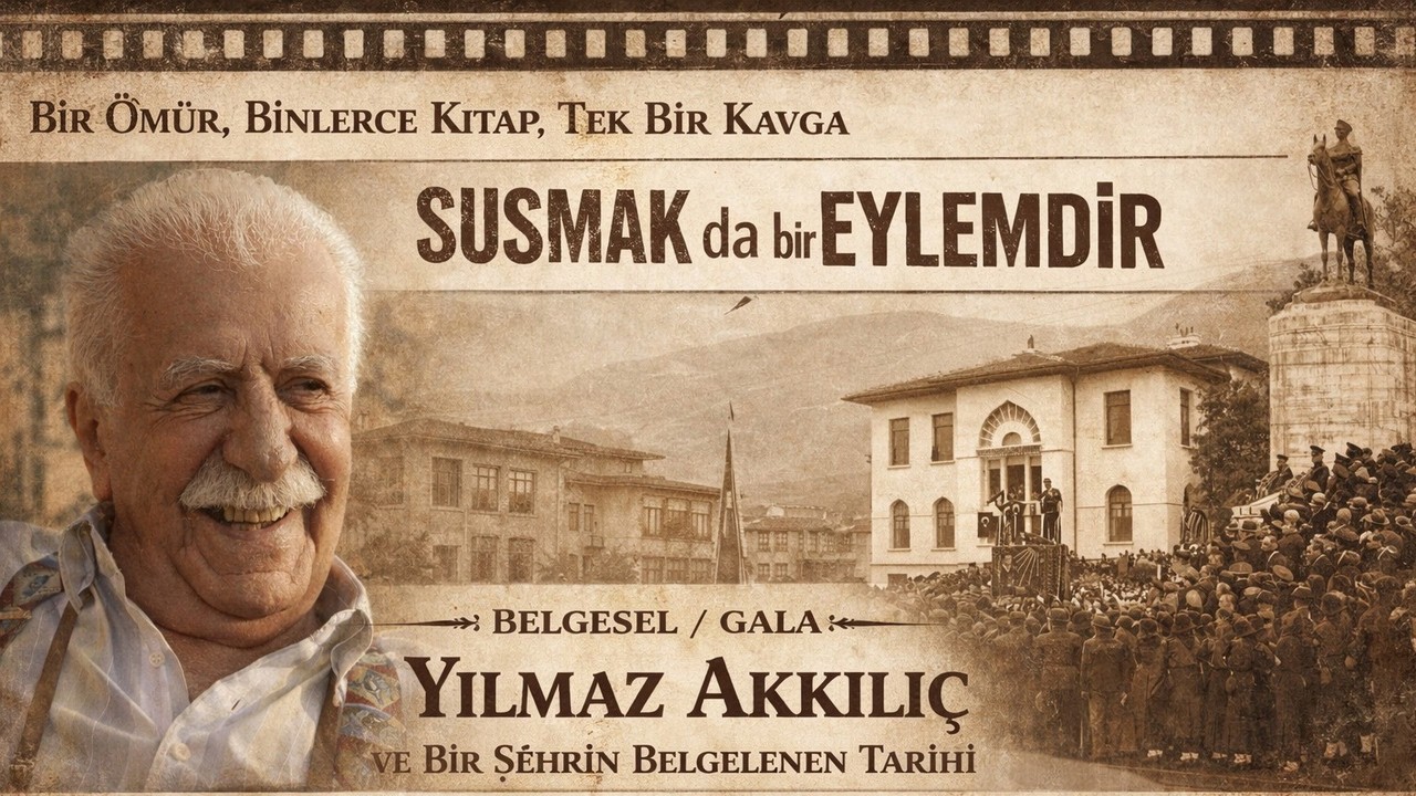 YILMAZ AKKILI&Ccedil; BELGESELİ: "Bir &Ouml;m&uuml;r, Binlerce Kitap, Tek Bir Kavga |  Susmak da Bir Eylemdir"