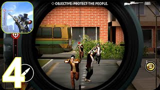 Sniper Zombie 3D Game Android Gameplay - Part 4 screenshot 5