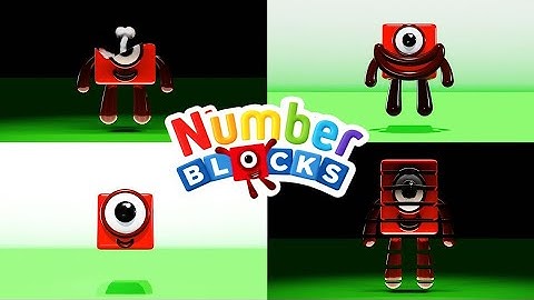 NUMBERBLOCKS Every Fan Design Quadparison Part 2 | 3D Blender Lab