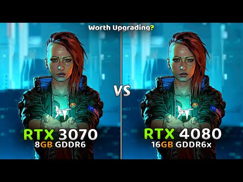 RTX 3070 vs RTX 4080 - Test In 1440p With 10 Games🔥 | How Big Is The Difference?