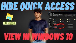 How to hide Quick Access from Windows 10 File Explorer ⚡👨‍💻 Profile