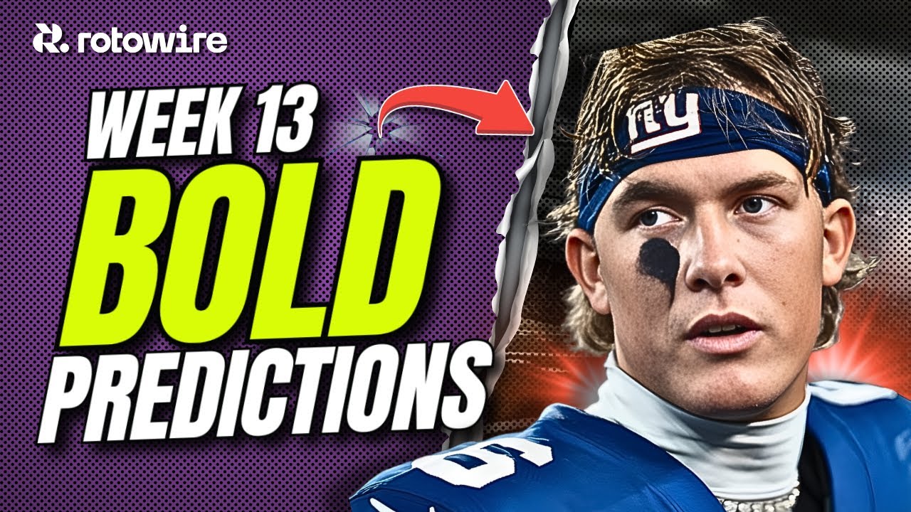 5 смелых прогнозов на 13-ю неделю фэнтези-футбола