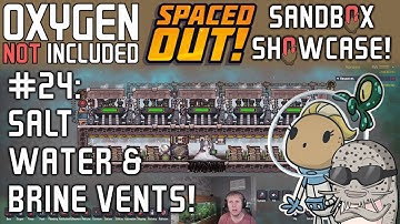 How To Profit From Salty Geysers In ONI: Spaced Out! Sandbox Showcase #24